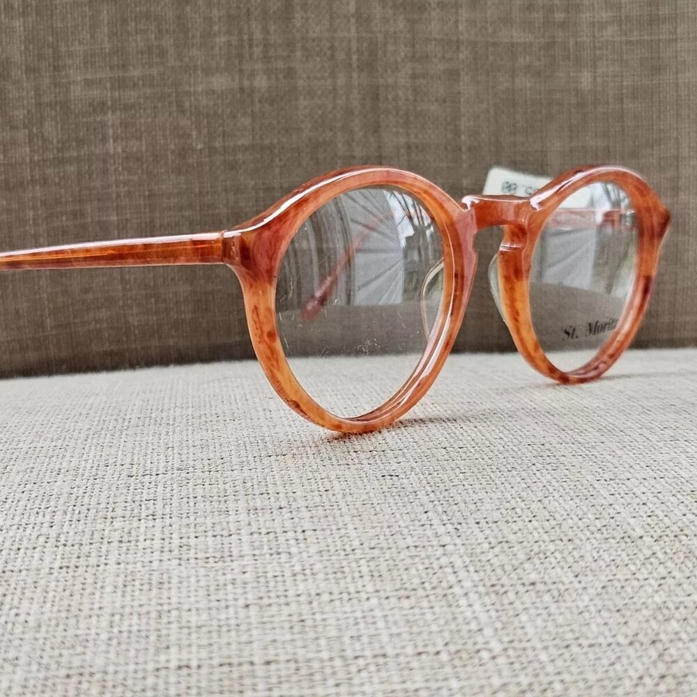 St. Moritz Women Eyeglasses Frame BLONDE 48[]22 145 COLBY Glasses Frame NWT $135